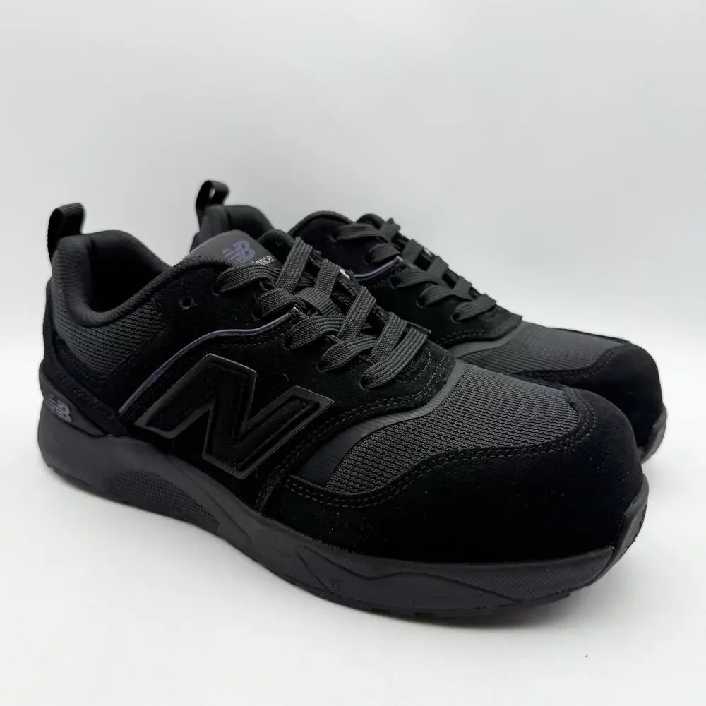 New Balance Womens Elite Lite SD Work Sneakers US 7.5 EU 38.5 Black CT EUC